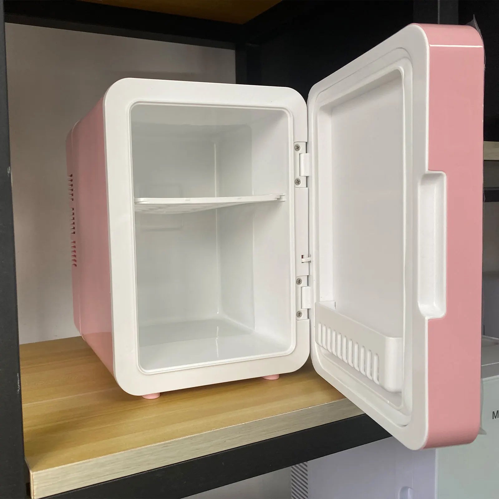 4L Small Car Refrigerator Mini Makeup Fridge Cooler Hot Cold Dual Use For Home Truck Car Freezer Food Beer Water